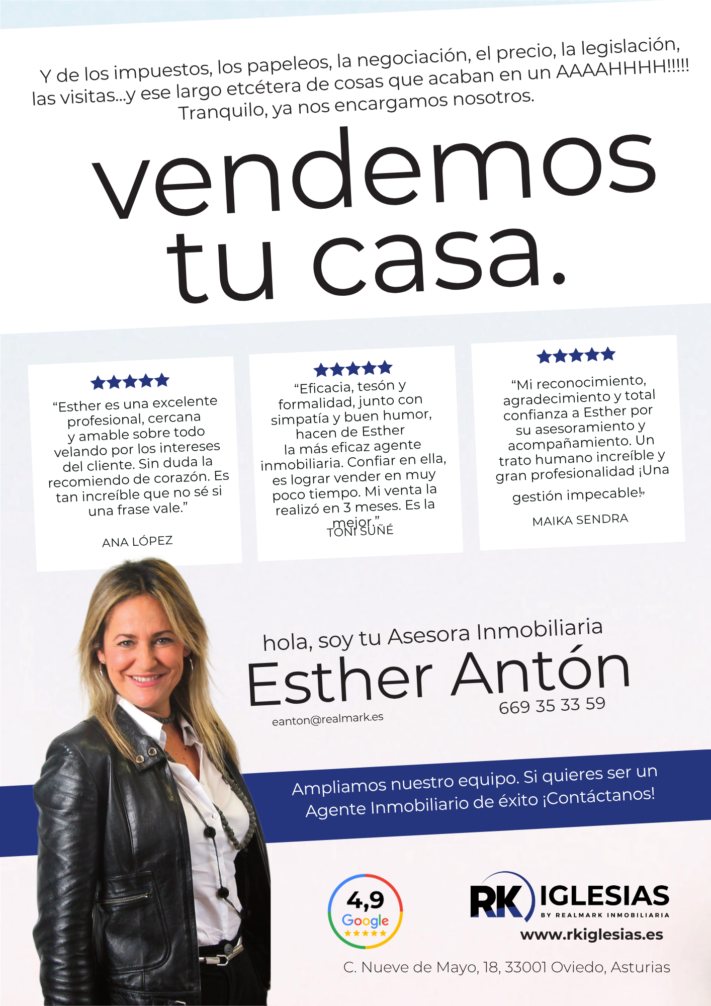 Flyer Agente Modelo A6