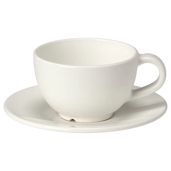 Vardagen Taza Cafe Con Plato Hueso