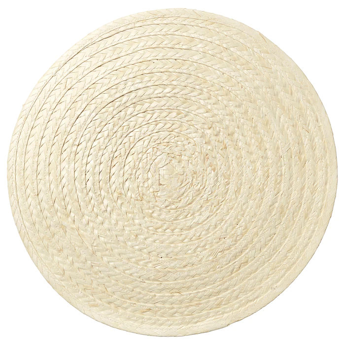 Sluten Mantel Individual Hoja Palma Natural