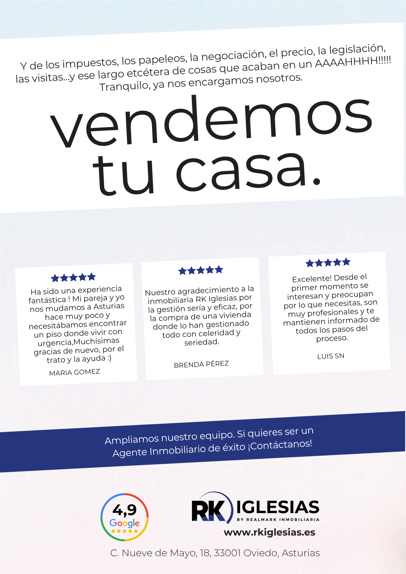 Flyer Agente Modelo A6