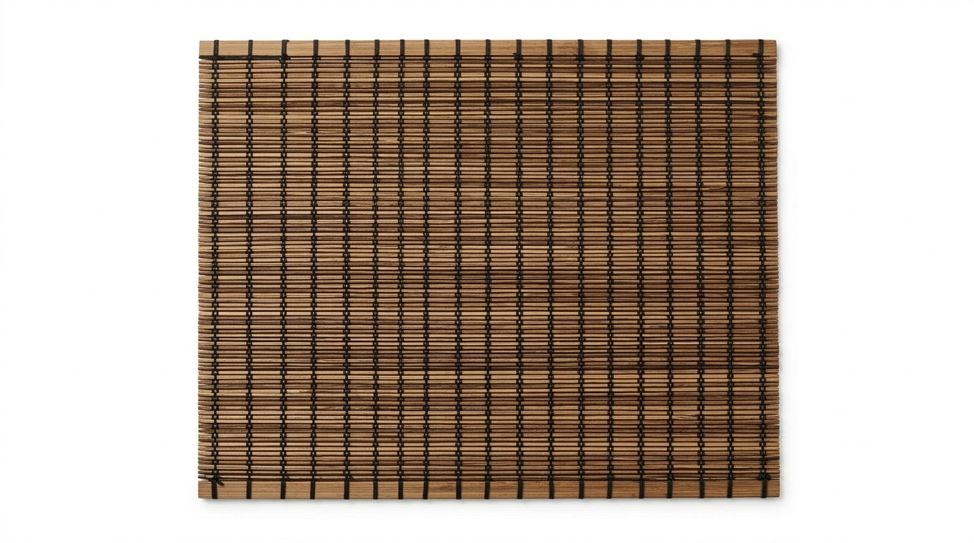 Tapete oscuro enrollable