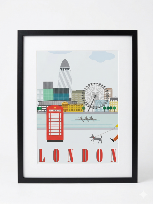 50x70cm cuadro London