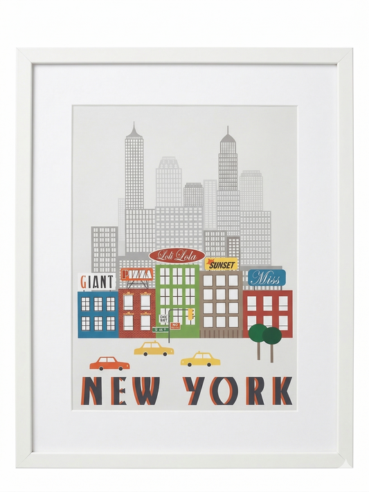 50x70cm cuadro new york