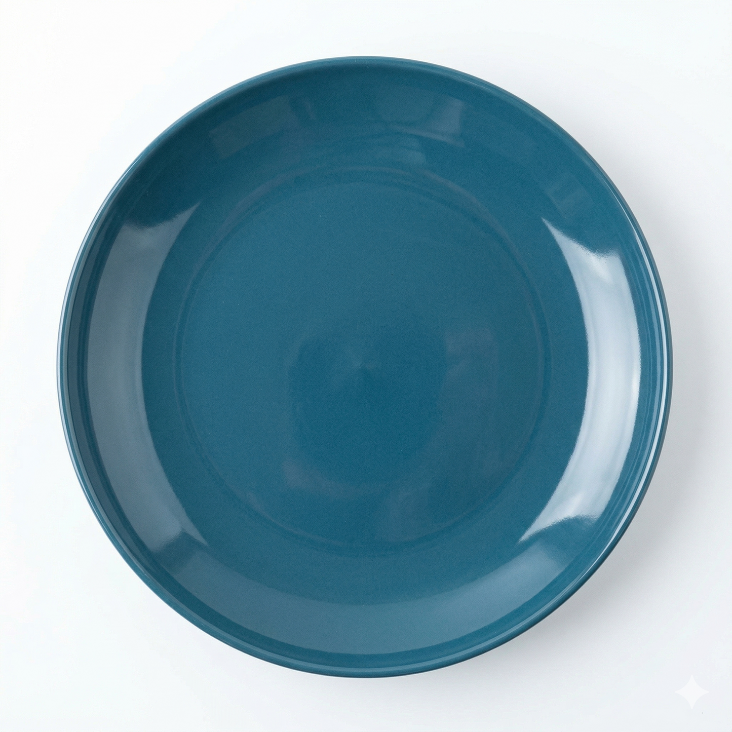 Plato llano azul oscuro 26cm