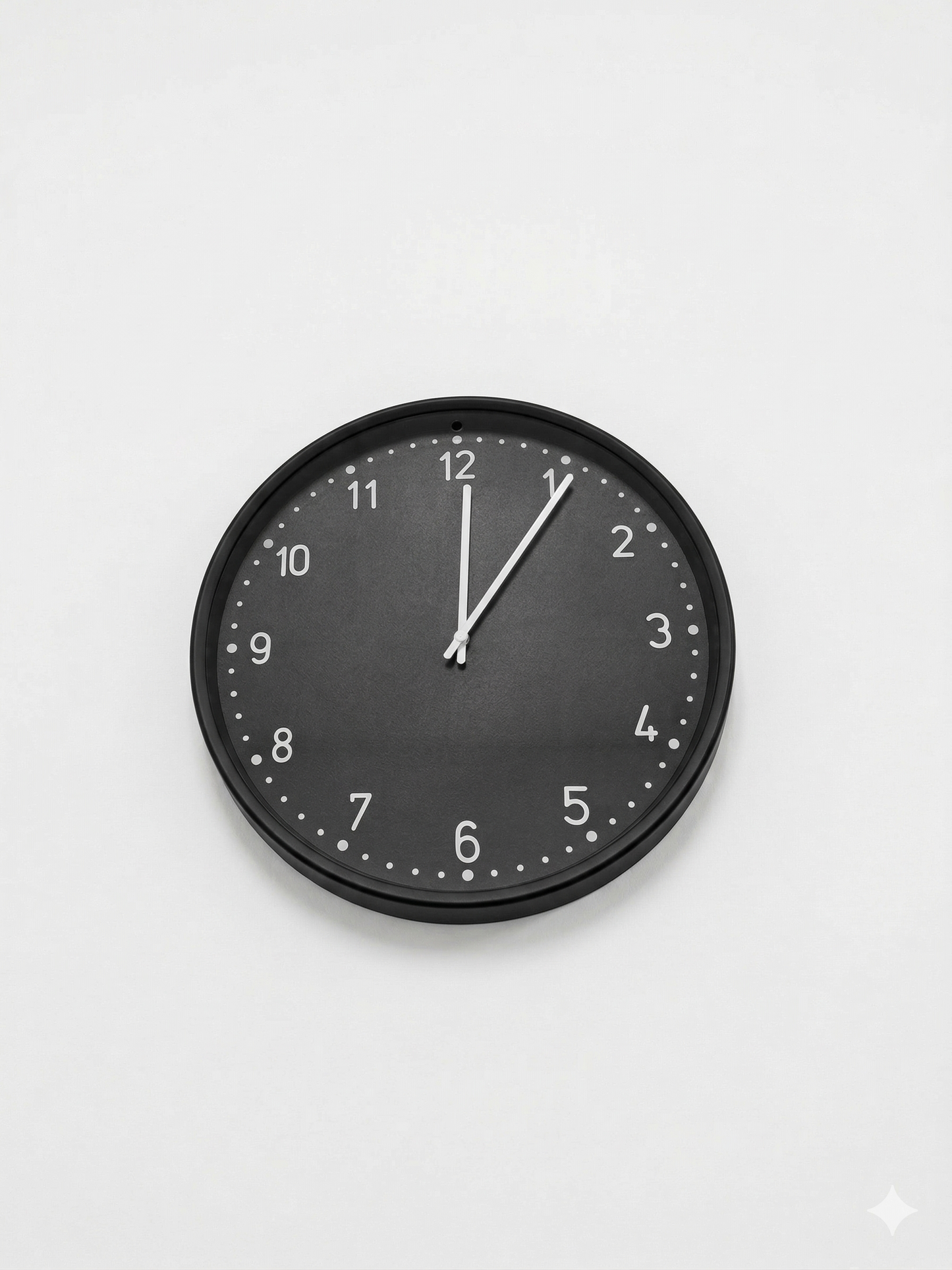 Reloj negro