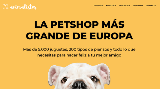 EJEMPLO GRATIS LANDING «COMERCIO»