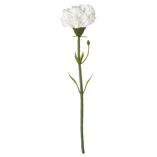 Smycka Flor Artificial Clavel Blanco