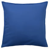 50x50cm cojín azul electrico