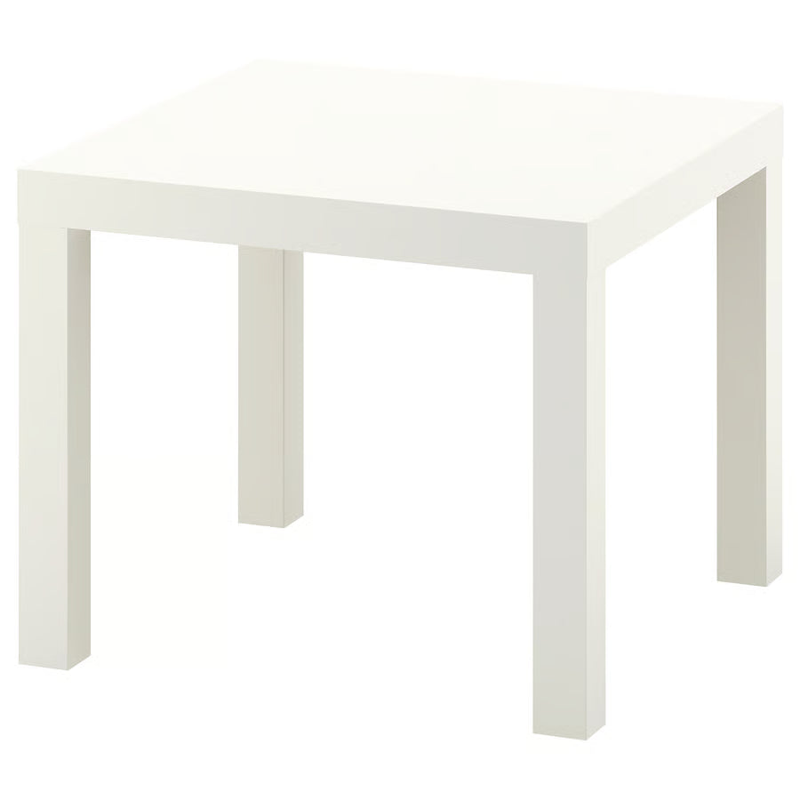 50x50cm mesa blanca
