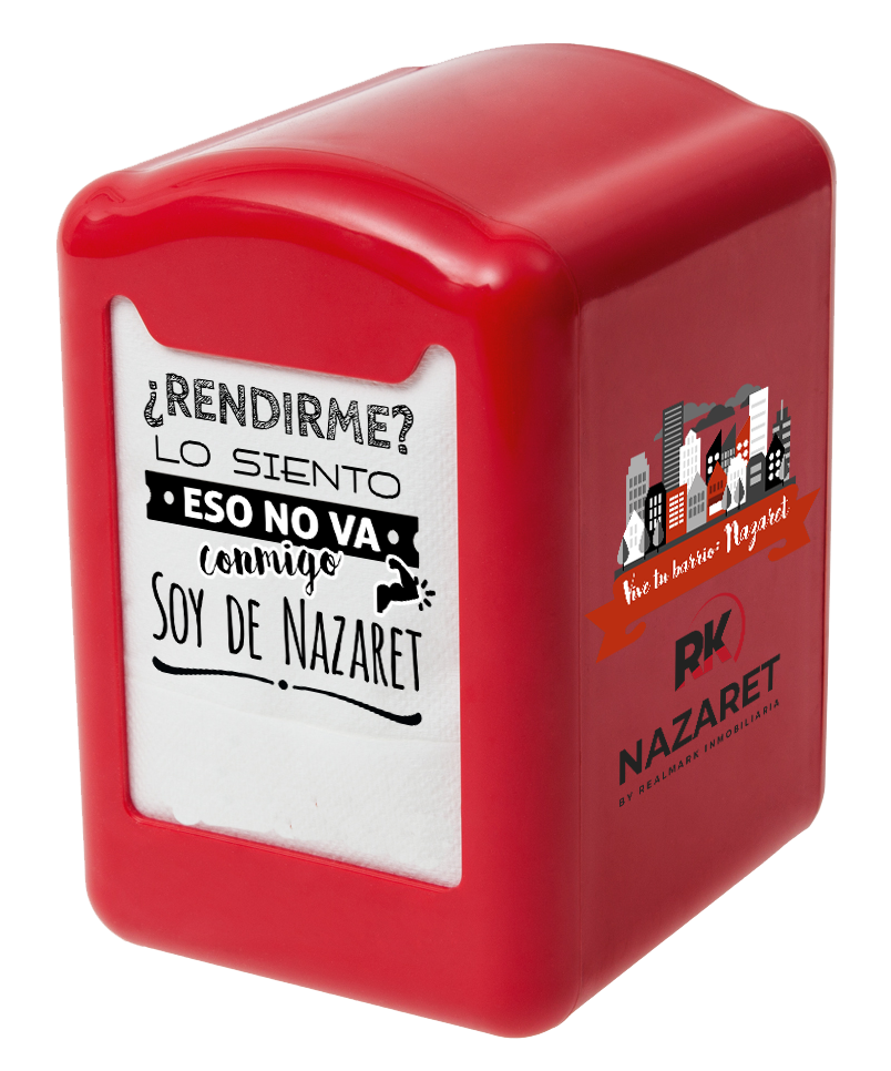 SERVILLETAS CON DISPENSADOR