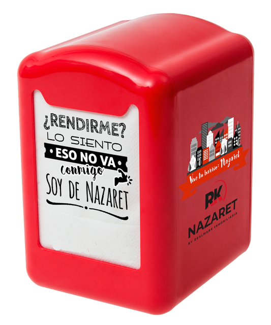 SERVILLETAS CON DISPENSADOR